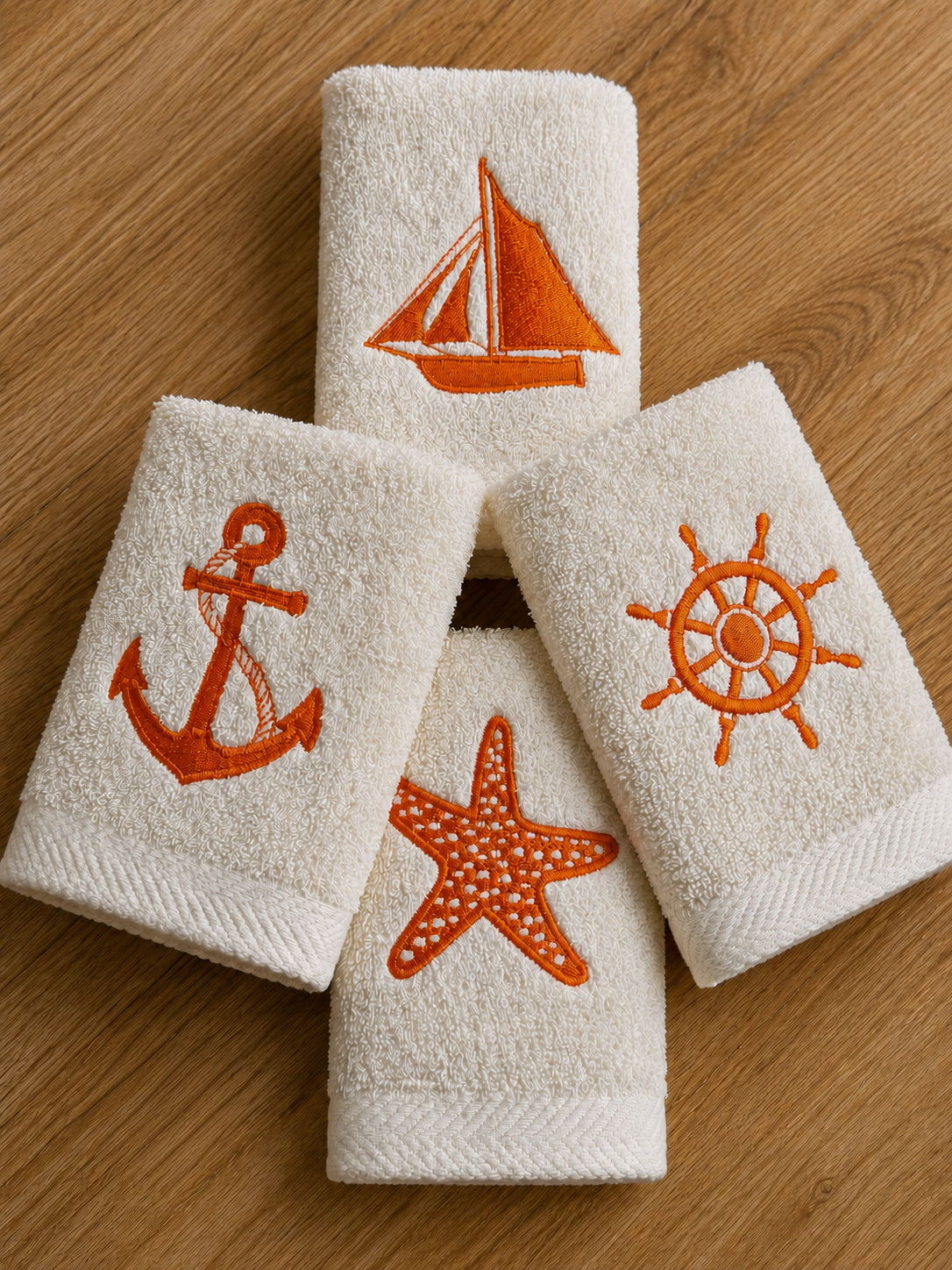 Sea-Whisper Guest Towels