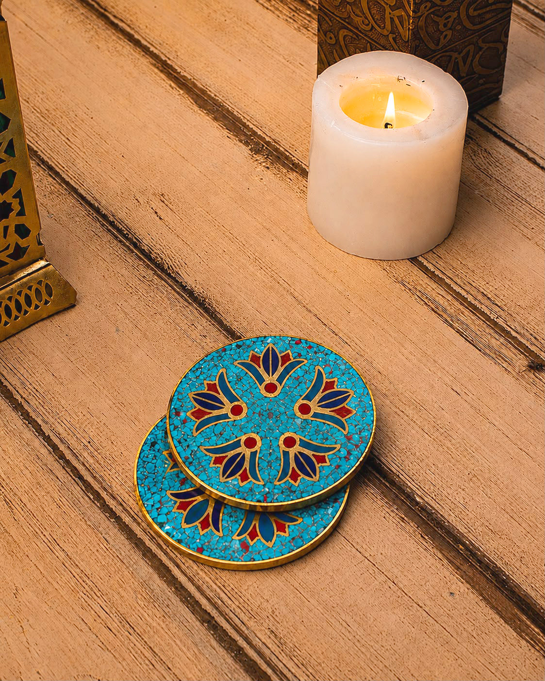 Eternal Egyptian coasters