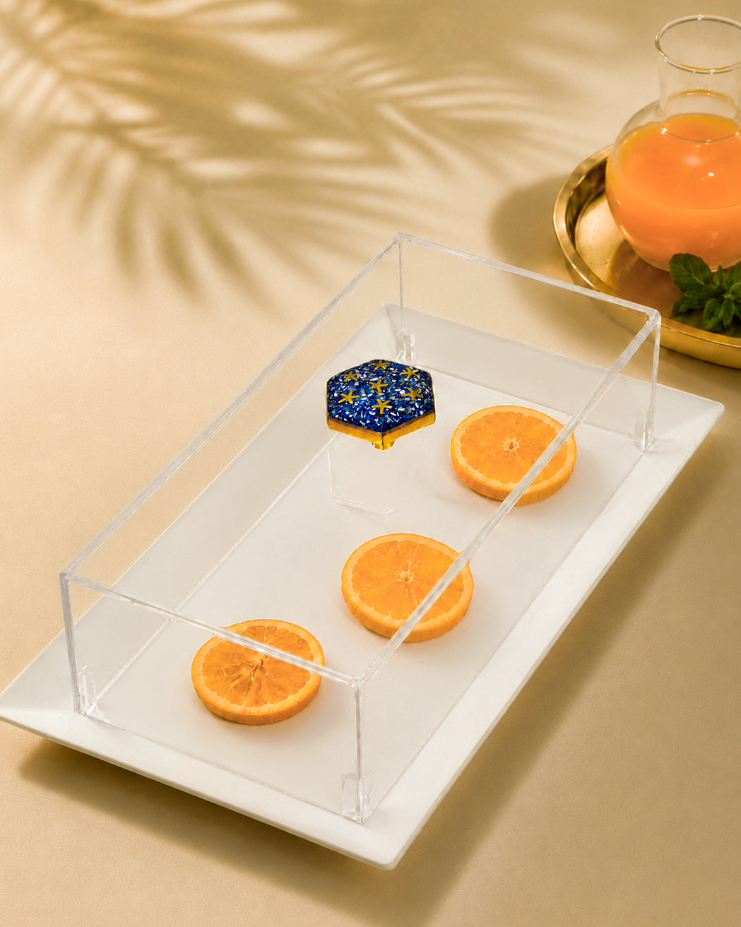 Kemet Star Rectangular Serving Plate