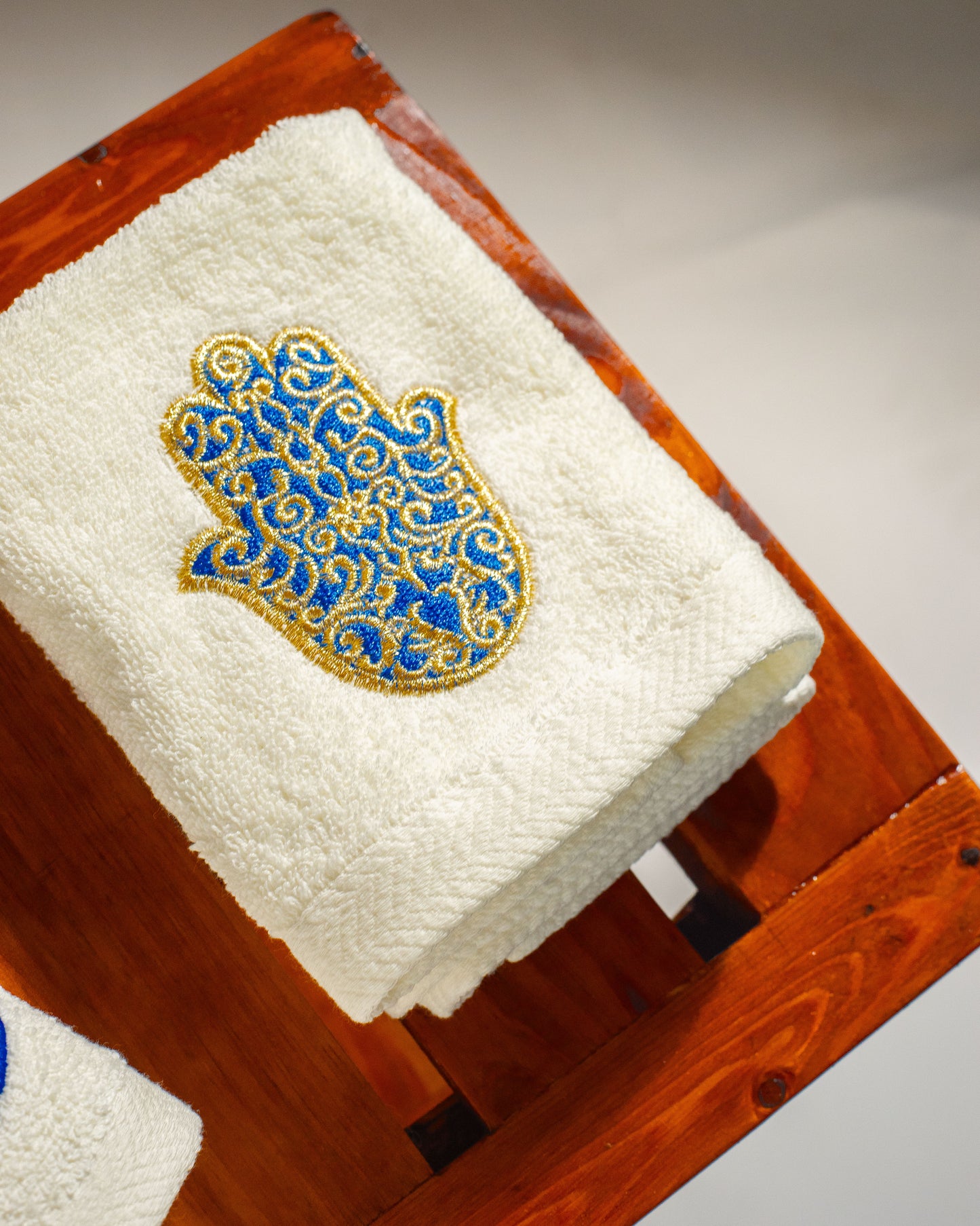 Blue Evil Eye Guest Towels