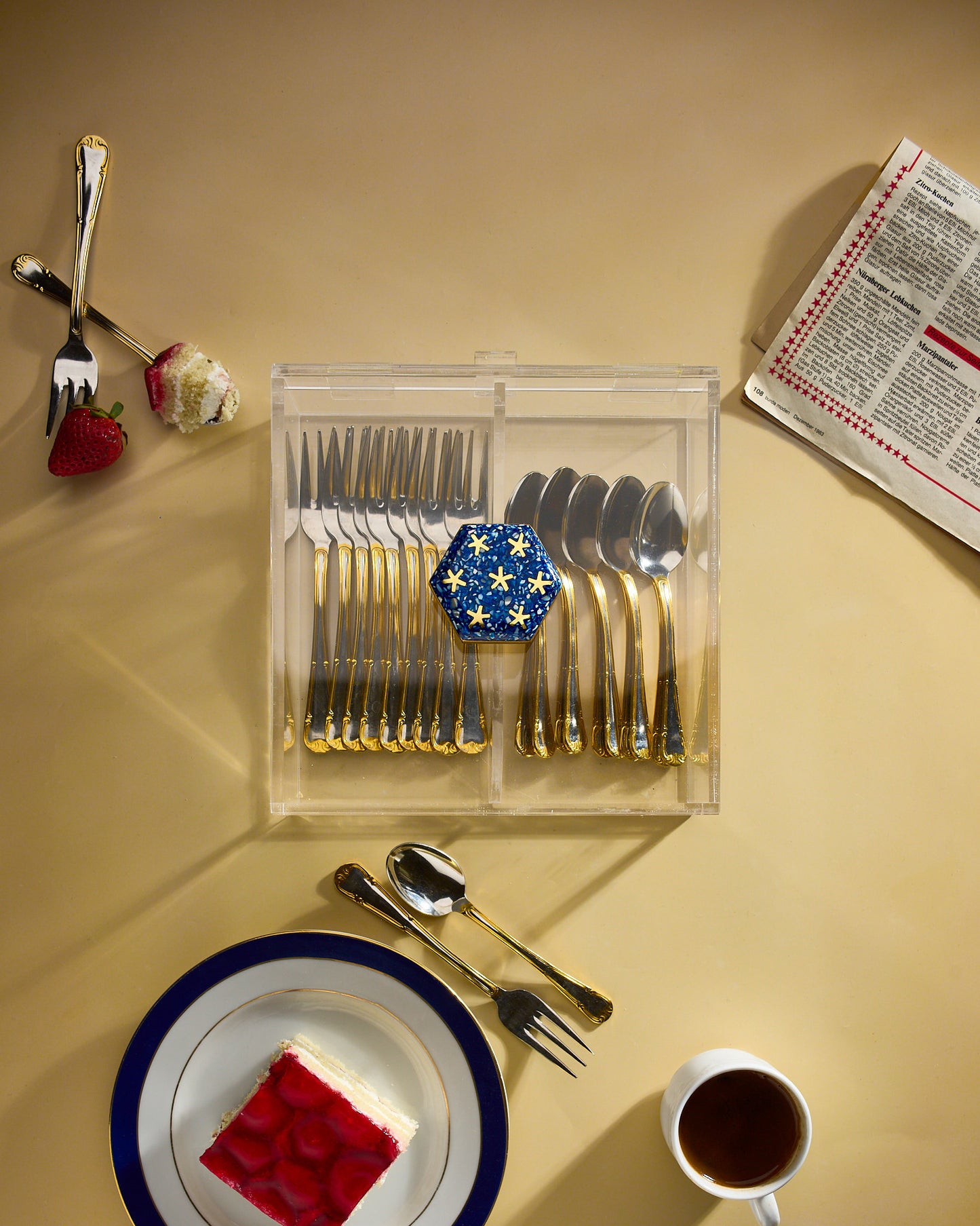 Dessert Cutlery Keeper