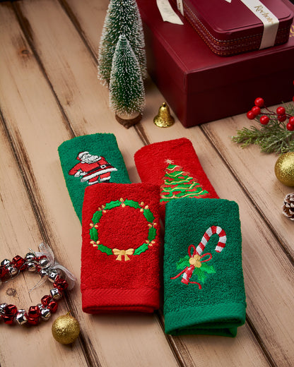 Santa Christmas Towels