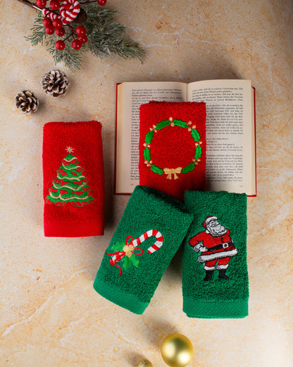 Santa Christmas Towels