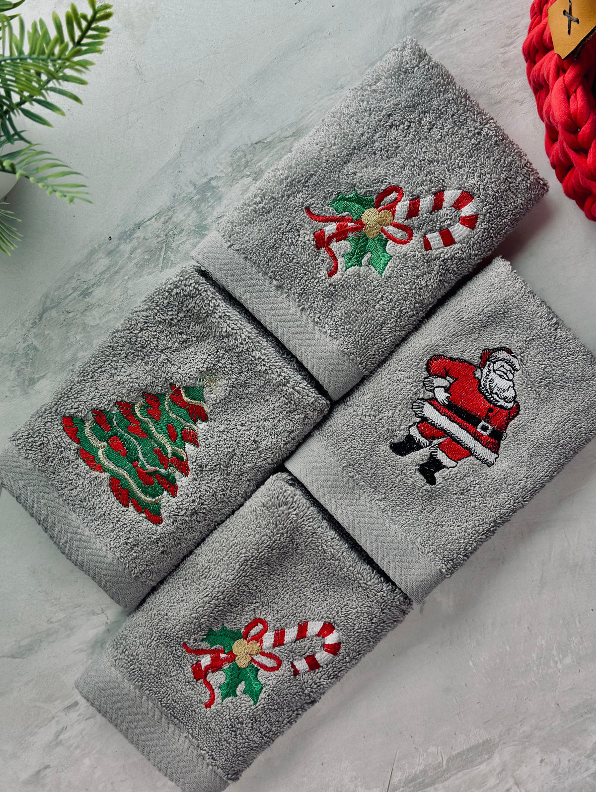 Santa Christmas Towels