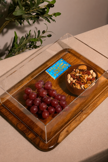 Oak platter