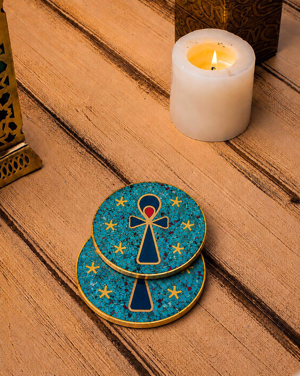 Eternal Egyptian coasters