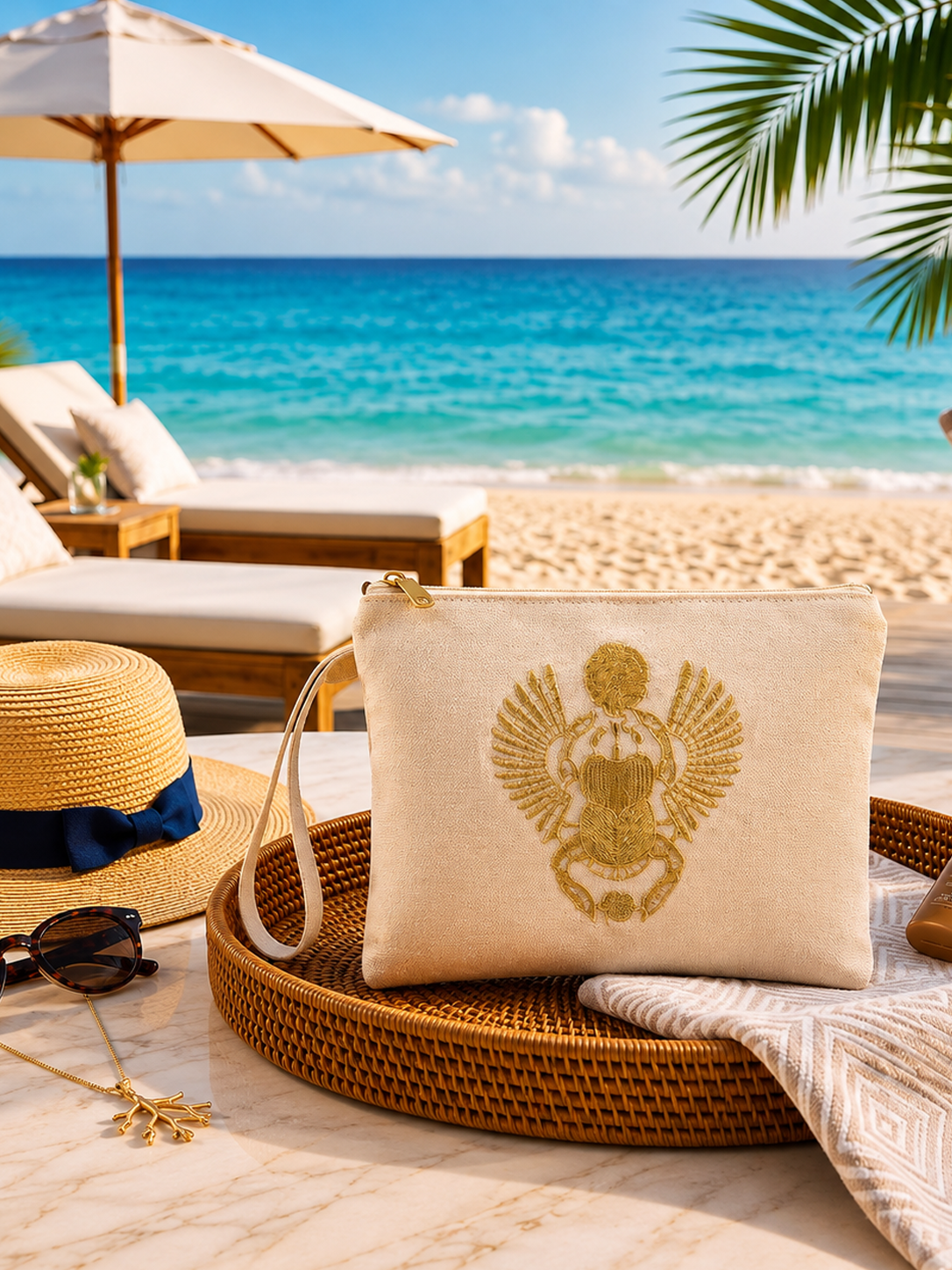 Eternal Canvas Clutch